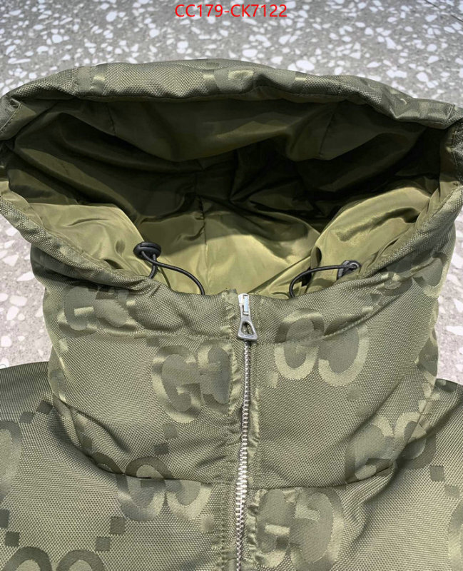 Down jacket Men-Gucci high-end designer ID: CK7122 $: 179USD