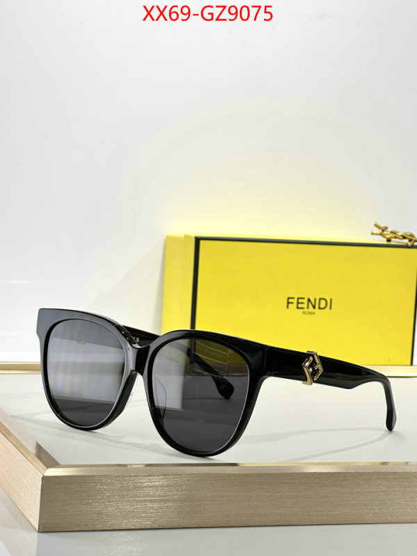 Glasses-Fendi top quality designer replica ID: GZ9075 $: 69USD