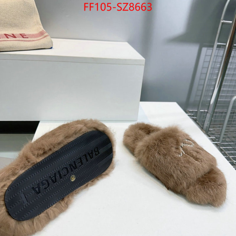 Women Shoes-Balenciaga wholesale imitation designer replicas ID: SZ8663 $: 105USD