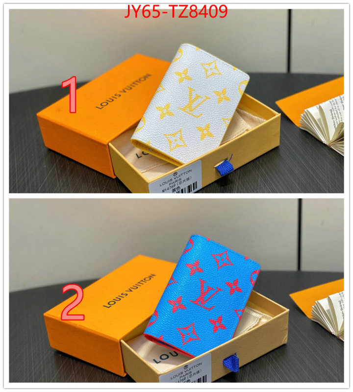 LV Bags(TOP)-Wallet top grade ID: TZ8409 $: 65USD,