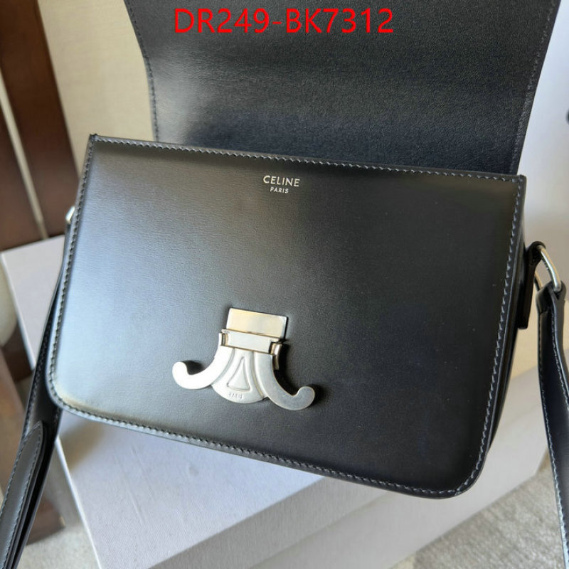 Celine Bags(TOP)-Triomphe Series cheap high quality replica ID: BK7312 $: 249USD,