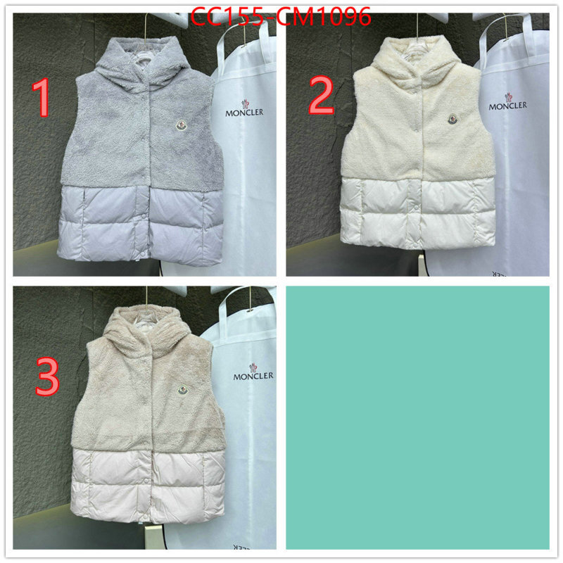 Down jacket Women-Moncler luxury fashion replica designers ID: CM1096 $: 155USD