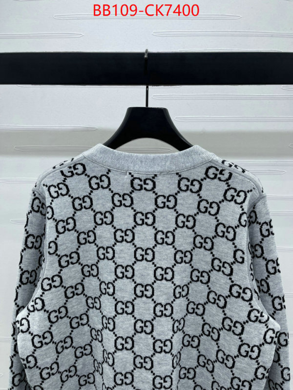Clothing-Gucci flawless ID: CK7400 $: 109USD
