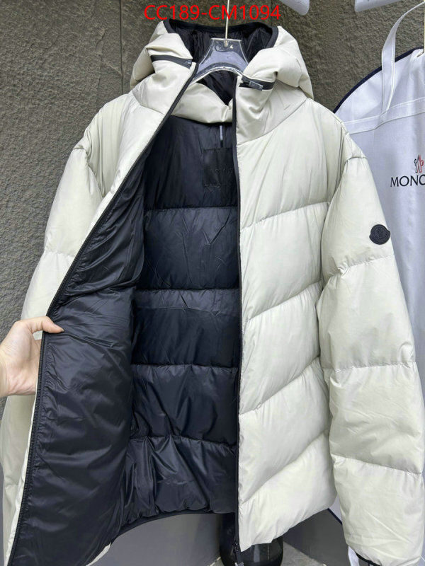 Down jacket Men-Moncler replica wholesale ID: CM1094 $: 189USD