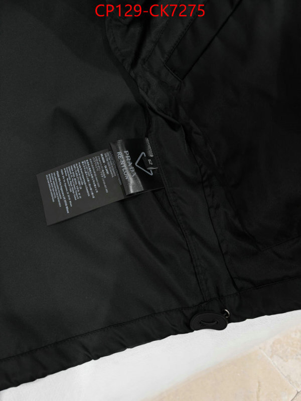 Clothing-Prada what best designer replicas ID: CK7275 $: 129USD