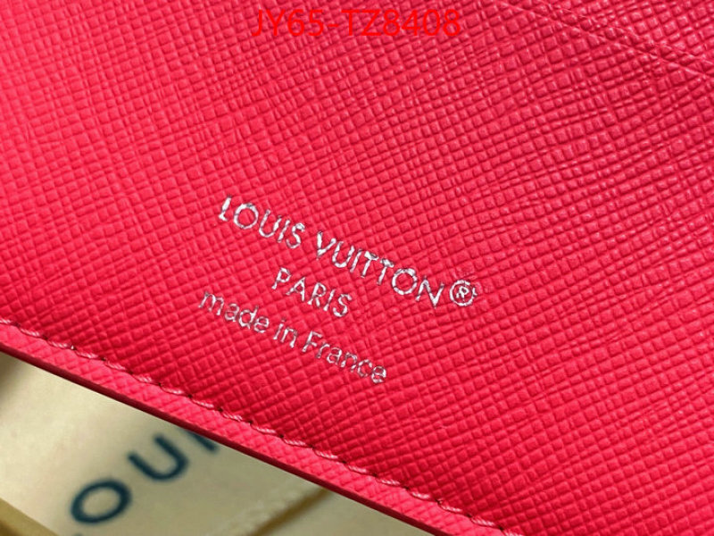 LV Bags(TOP)-Wallet wholesale ID: TZ8408 $: 65USD,