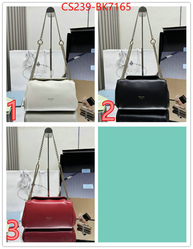 Prada Bags(TOP)-Crossbody- we offer ID: BK7165 $: 239USD,