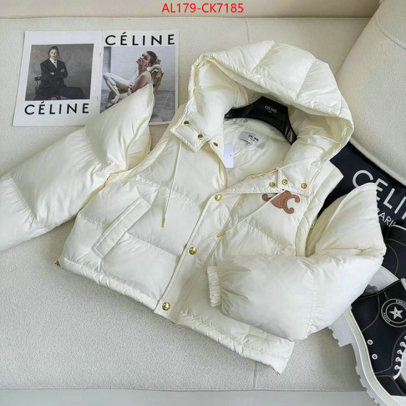 Down jacket Women-Celine replica for cheap ID: CK7185 $: 179USD