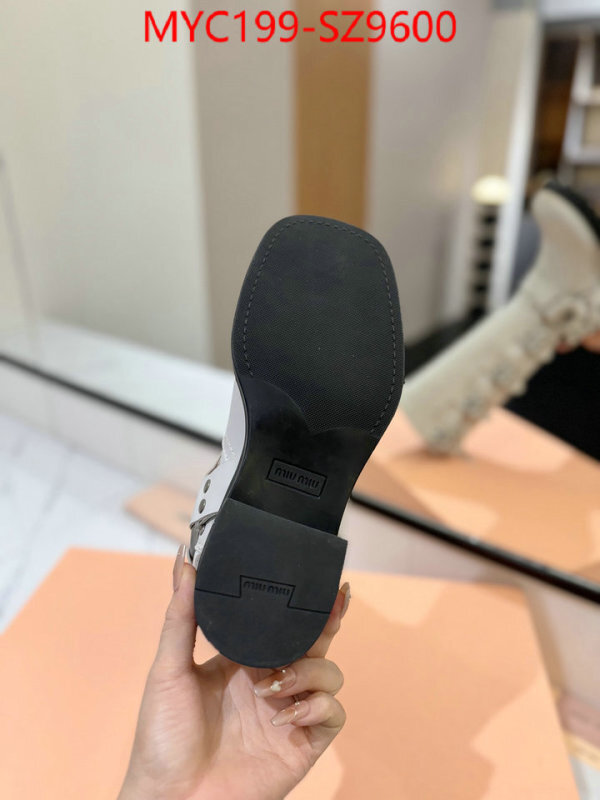 Women Shoes-Miu Miu we provide top cheap aaaaa ID: SZ9600 $: 199USD