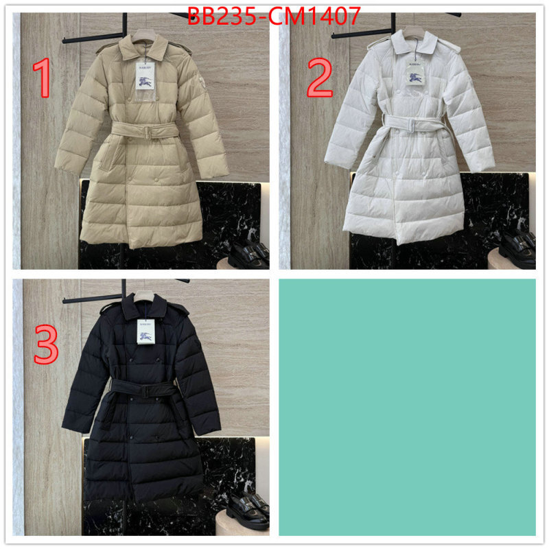 Down jacket Women-Burberry aaaaa replica designer ID: CM1407 $: 235USD