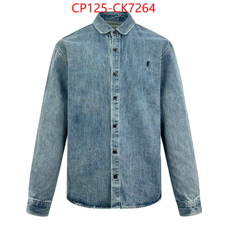 Clothing-YSL wholesale designer shop ID: CK7264 $: 125USD