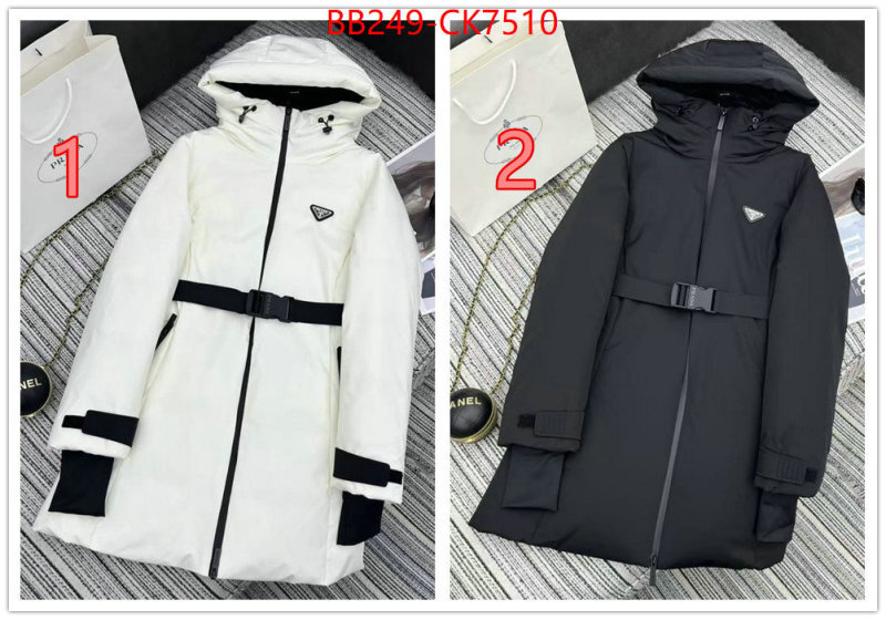 Down jacket Women-Prada fake aaaaa ID: CK7510 $: 249USD