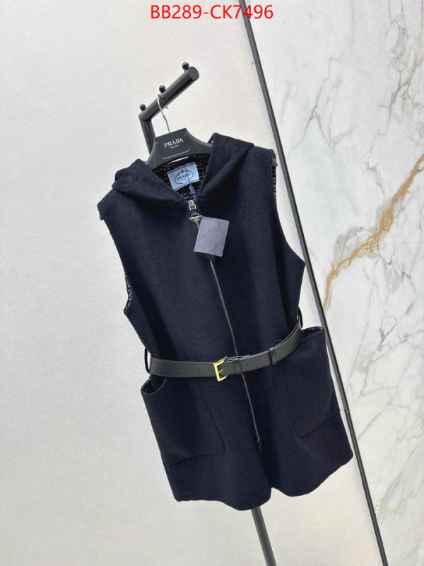Clothing-Prada perfect quality ID: CK7496 $: 289USD
