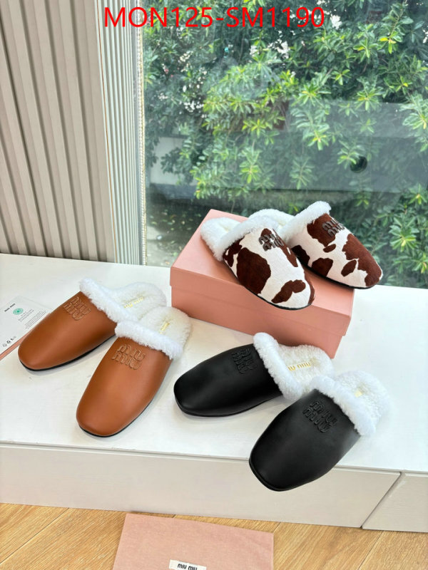 Women Shoes-Miu Miu best quality replica ID: SM1190 $: 125USD