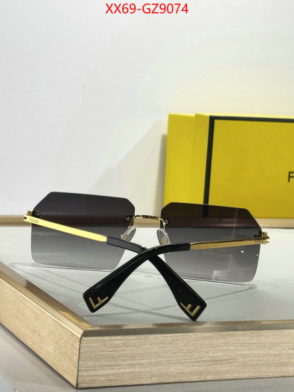 Glasses-Fendi 7 star quality designer replica ID: GZ9074 $: 69USD