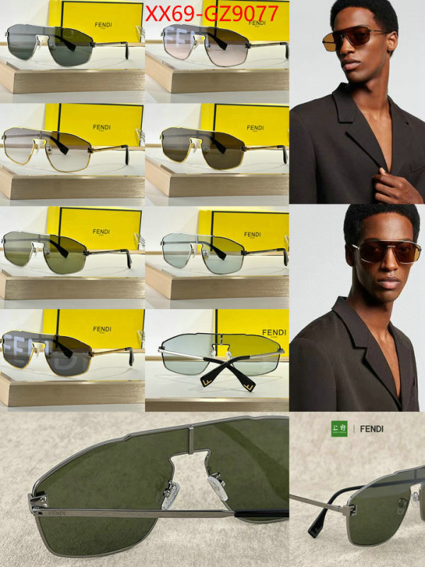 Glasses-Fendi high quality customize ID: GZ9077 $: 69USD