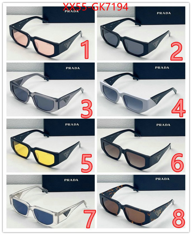 Glasses-Prada wholesale sale ID: GK7194 $: 55USD