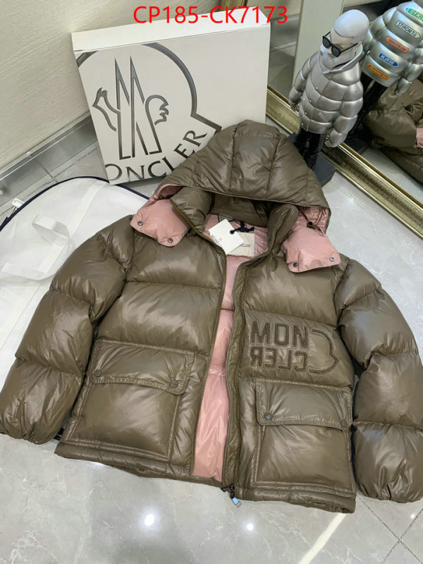 Down jacket Women-Moncler designer fake ID: CK7173 $: 185USD