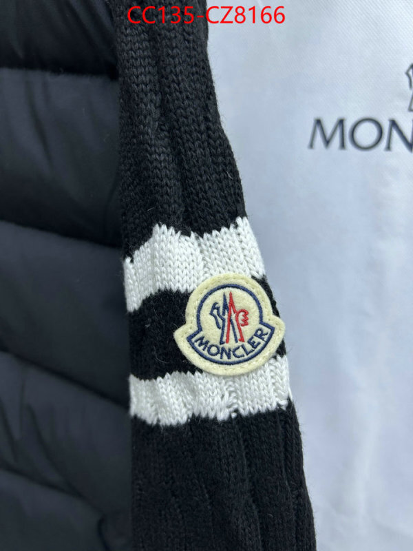Down jacket Men-Moncler aaaaa+ quality replica ID: CZ8166 $: 135USD