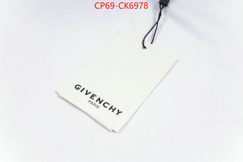 Clothing-Givenchy where quality designer replica ID: CK6978 $: 69USD