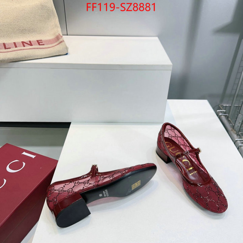 Women Shoes-Gucci shop cheap high quality 1:1 replica ID: SZ8881 $: 119USD