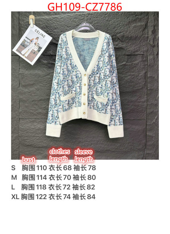 Clothing-Dior buy top high quality replica ID: CZ7786 $: 109USD
