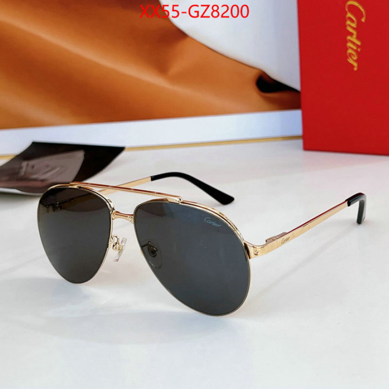 Glasses-Cartier buy replica ID: GZ8200 $: 55USD