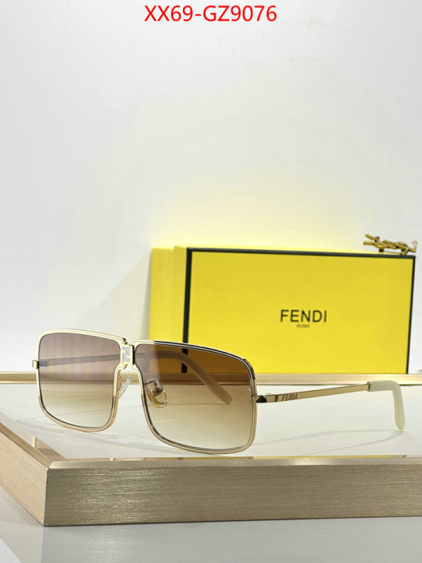 Glasses-Fendi quality aaaaa replica ID: GZ9076 $: 69USD