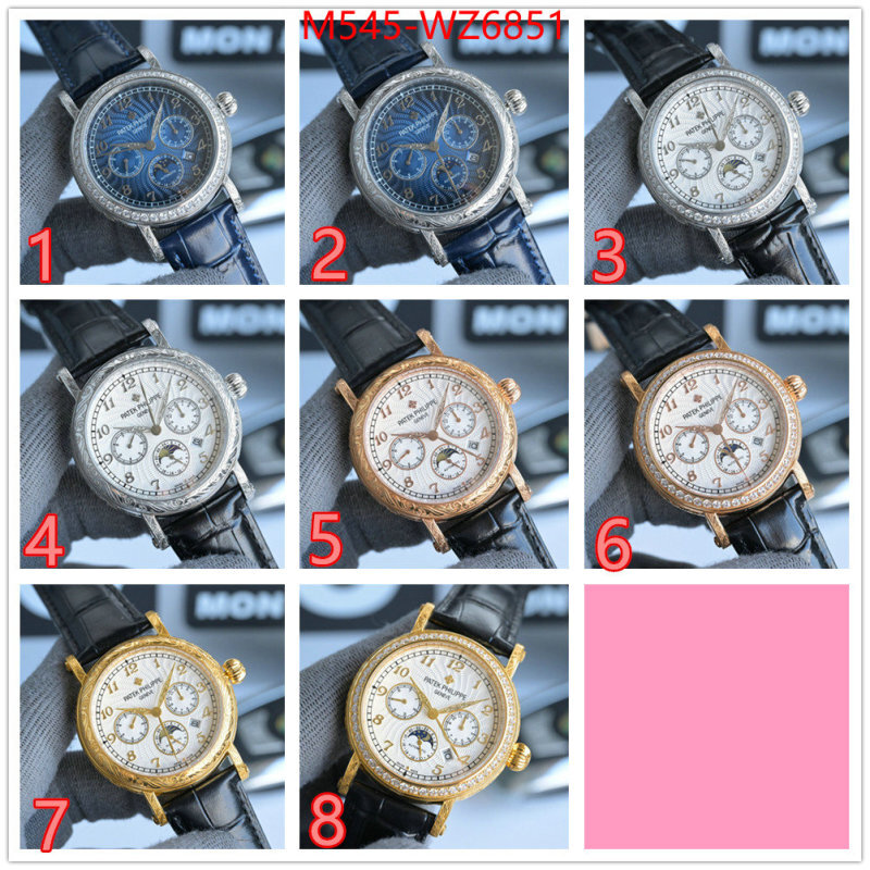 Watch(TOP)-Patek Philippe designer 1:1 replica ID: WZ6851 $: 545USD