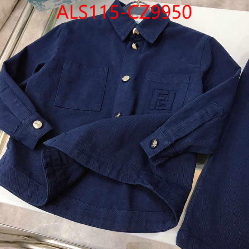 Kids clothing-Fendi where should i buy replica ID: CZ9950 $: 115USD