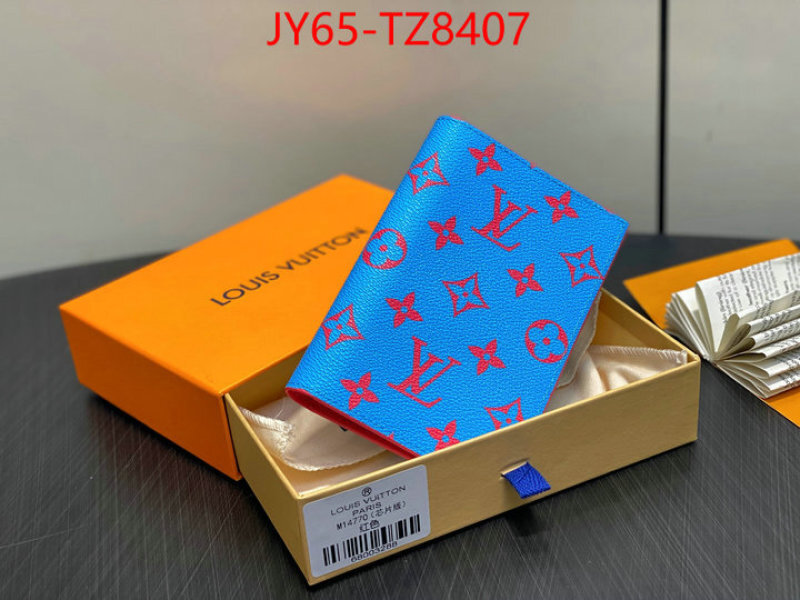 LV Bags(TOP)-Wallet for sale cheap now ID: TZ8407 $: 65USD,