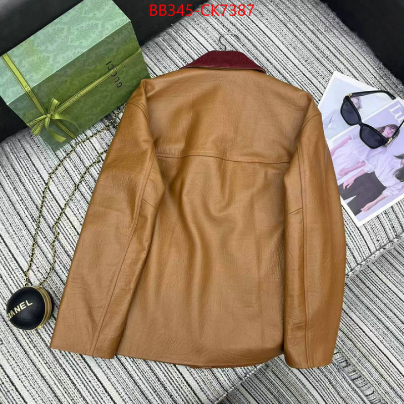 Clothing-Gucci buying replica ID: CK7387 $: 345USD