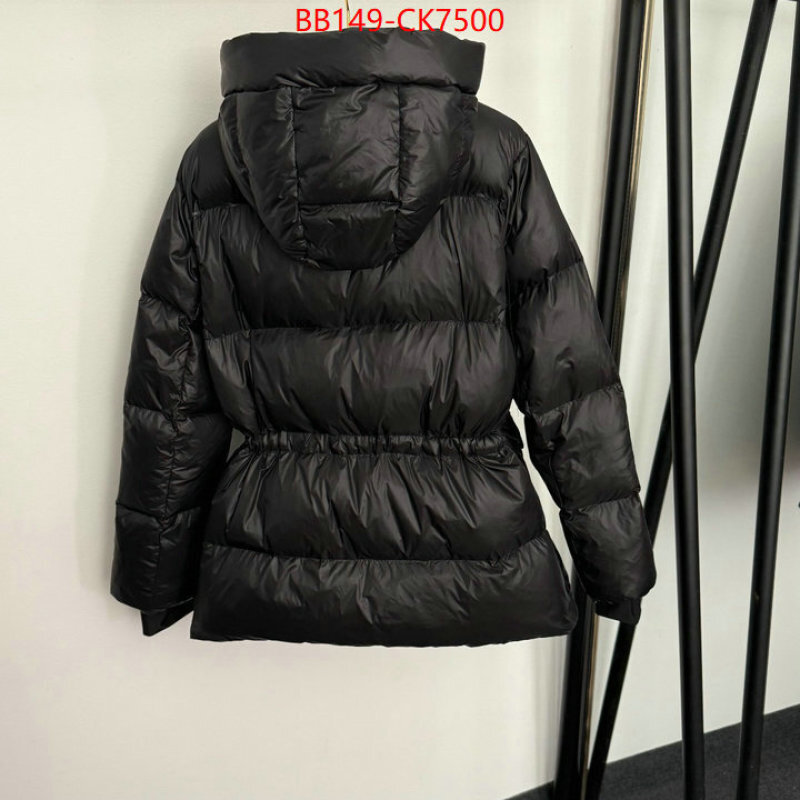 Down jacket Women-Prada replica 2024 perfect luxury ID: CK7500 $: 149USD