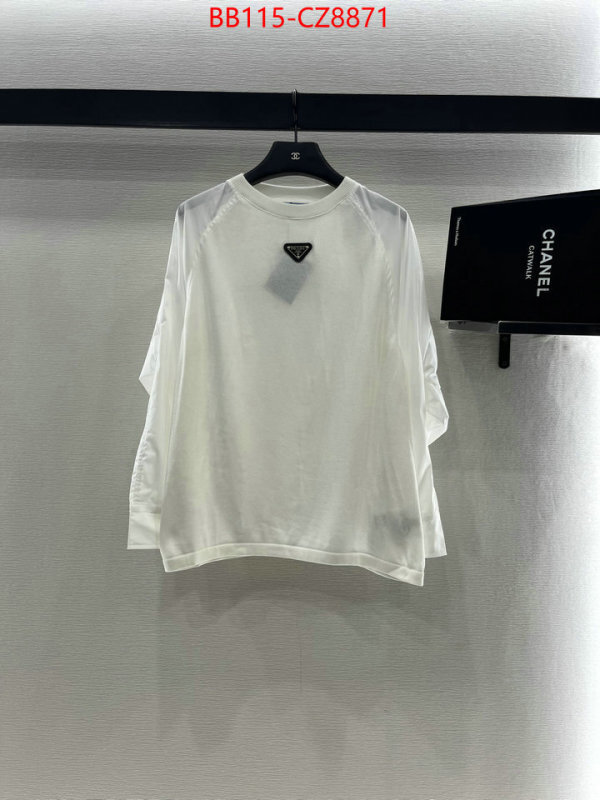 Clothing-Prada replica aaaaa designer ID: CZ8371 $: 115USD