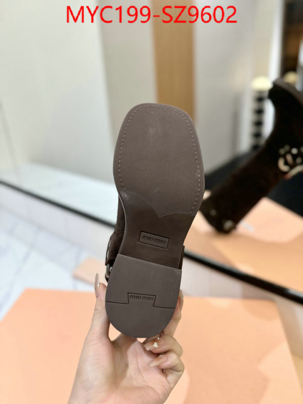 Women Shoes-Miu Miu best site for replica ID: SZ9602 $: 199USD