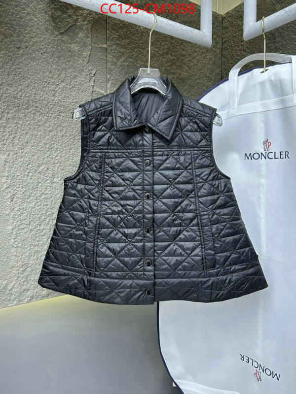 Down jacket Women-Moncler what is top quality replica ID: CM1098 $: 125USD