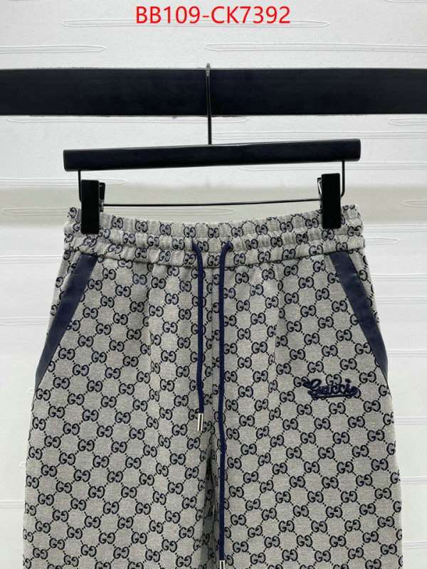 Clothing-Gucci online sales ID: CK7392 $: 109USD