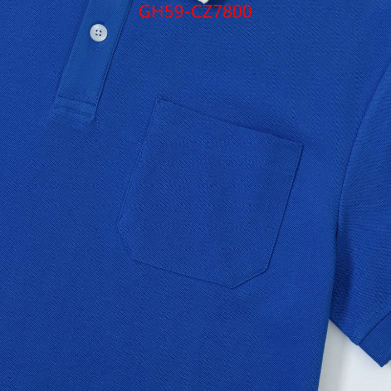 Clothing-Gucci high quality designer replica ID: CZ7800 $: 59USD
