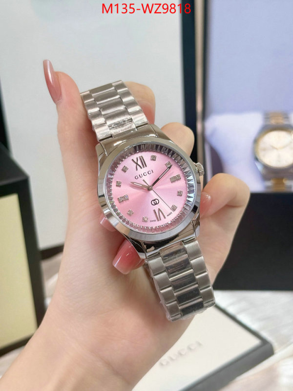 Watch(4A)-Gucci 1:1 ID: WZ9818 $: 135USD