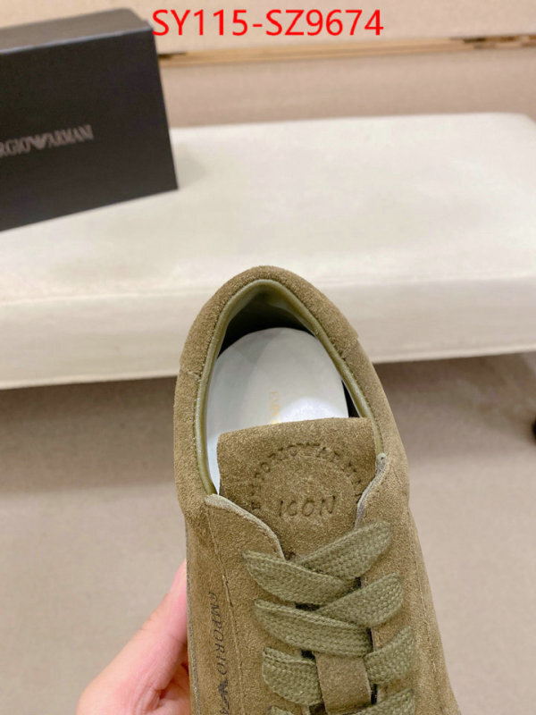 Men shoes-Armani where should i buy replica ID: SZ9674 $: 115USD