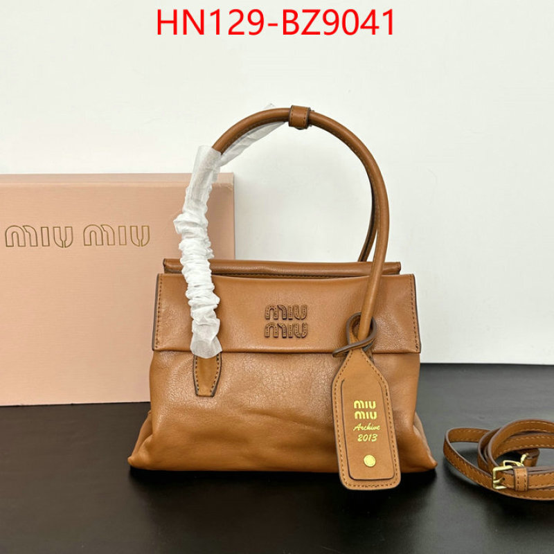 Miu Miu Bags(4A)-Handbag- shop the best high authentic quality replica ID: BZ9041 $: 129USD,
