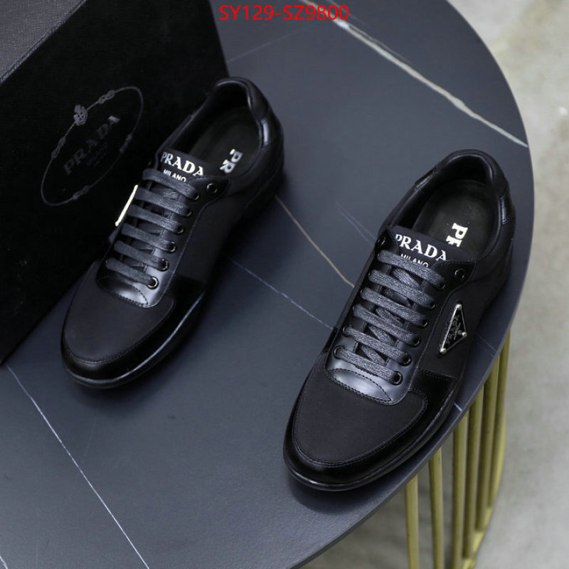 Men shoes-Prada luxury 7 star replica ID: SZ9800 $: 129USD