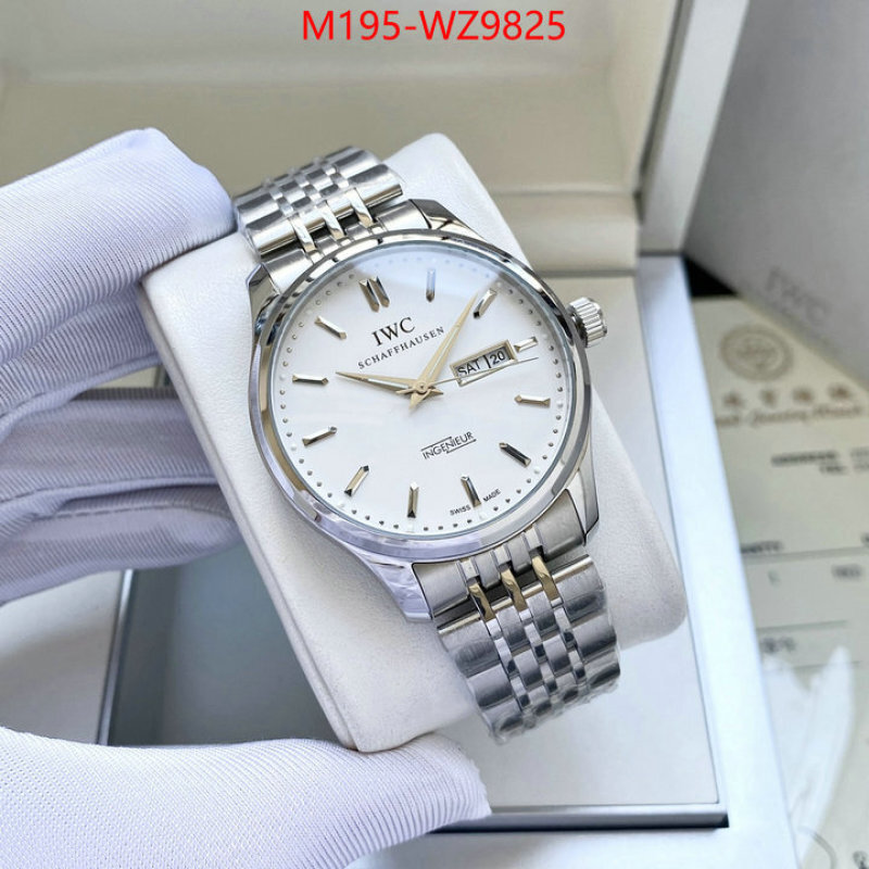 Watch(4A)-IWC luxury fashion replica designers ID: WZ9825 $: 195USD