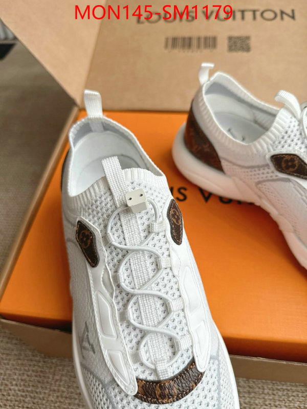 Men Shoes-LV counter quality ID: SM1179 $: 145USD