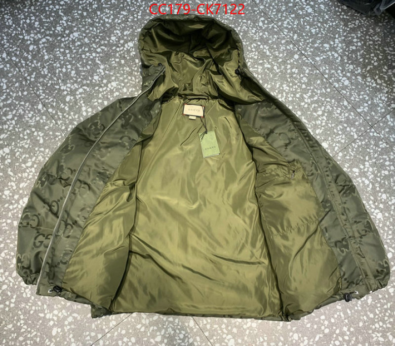 Down jacket Men-Gucci high-end designer ID: CK7122 $: 179USD