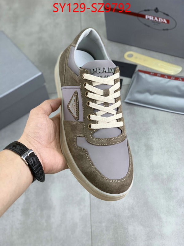 Men shoes-Prada styles & where to buy ID: SZ9792 $: 129USD