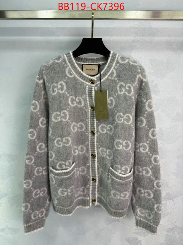 Clothing-Gucci highest quality replica ID: CK7396 $: 119USD