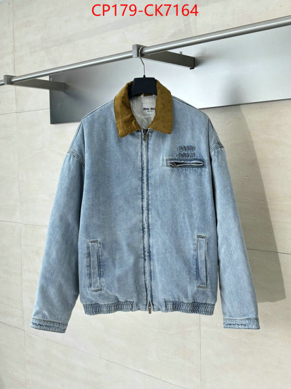 Clothing-MIU MIU fake cheap best online ID: CK7164 $: 179USD