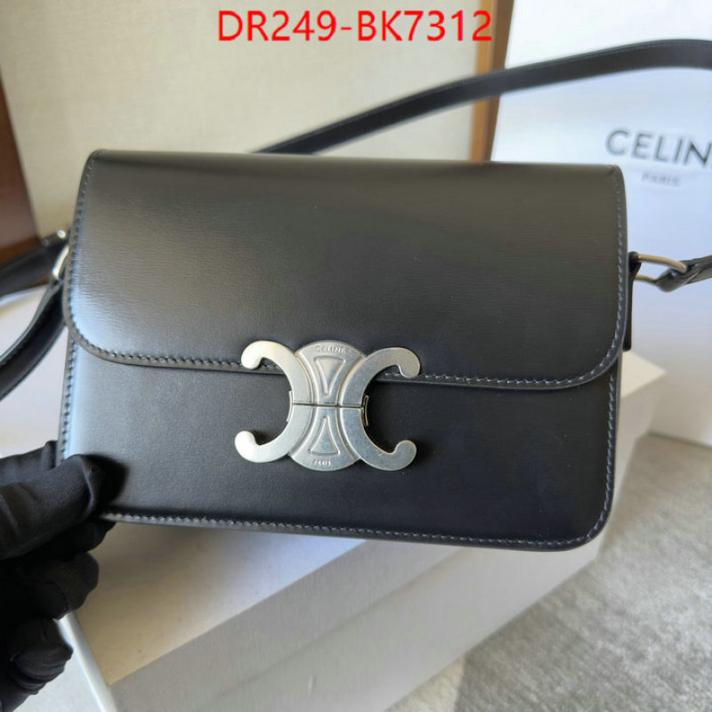 Celine Bags(TOP)-Triomphe Series cheap high quality replica ID: BK7312 $: 249USD,