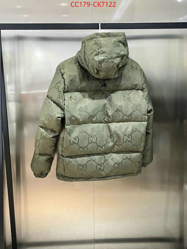 Down jacket Men-Gucci high-end designer ID: CK7122 $: 179USD